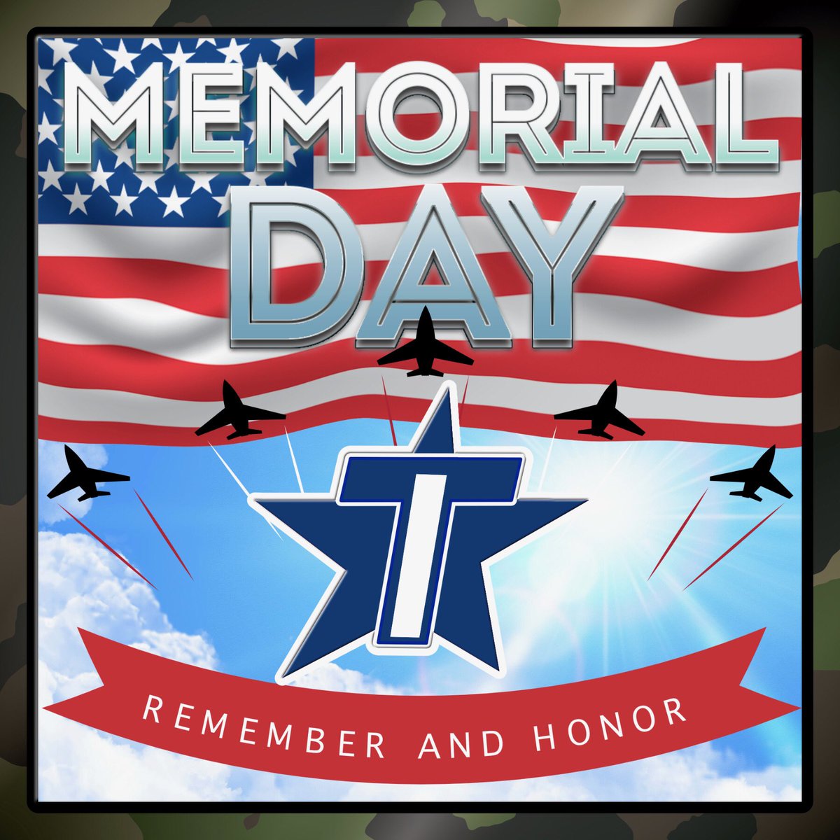 teamilcheer's tweet photo. “We owe you our thanks, we owe you our respect and we owe you our freedom.” 🇺🇸

On this #MemorialDay we remember and honor the men &amp; women who gave their lives in service to our country. ❤️🤍💙 https://t.co/hzdLcX2KSc