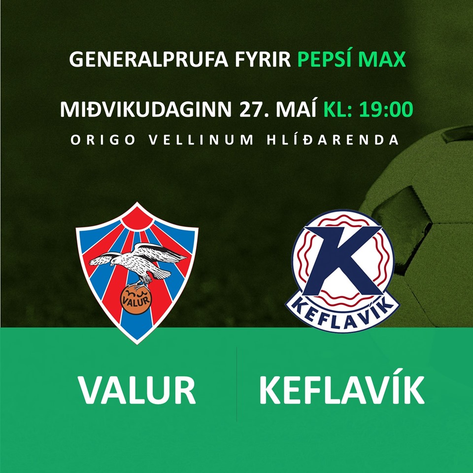 Æfingaleikur mfl. karla við Keflavík. Frítt inn og Fjósið opið fyrir leik! #valurfotbolti #fotboltinet #macron #origo