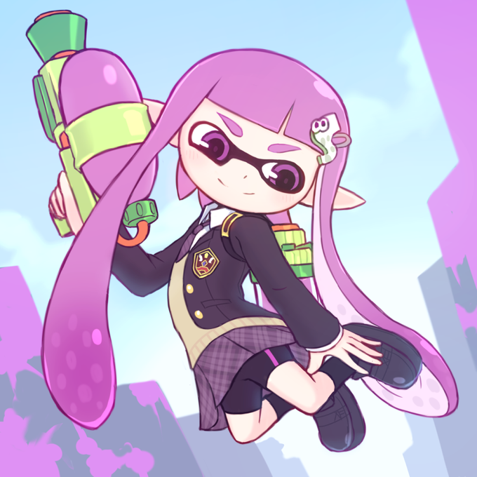 インクリングのtwitterイラスト検索結果 古い順