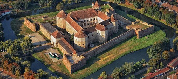 83. Făgăraș Citadel, Romania (1610)