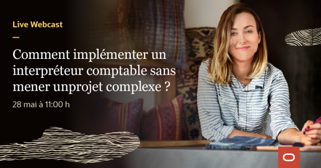 Pascal_Pierre_O's tweet image. #Finance - @Oracle Accounting Hub 💡 Comment implémenter un interpréteur comptable sans mener un projet complexe ? 👉🏻 RDV 28/05 à 11:00 h bit.ly/3c4j09r
