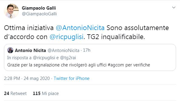 Michele_Anzaldi's tweet photo. Economisti protestano per come il Tg2 ha ricordato Alberto Alesina, definito “l’economista che non amava l’euro”. Agcom ha annunciato l’attivazione degli uffici. Se il Tg2 verrà sanzionato, chi paga? Gli italiani o i responsabili? Si attivi la taskforce anti fake news di Di Bella https://t.co/195vlvjgNy