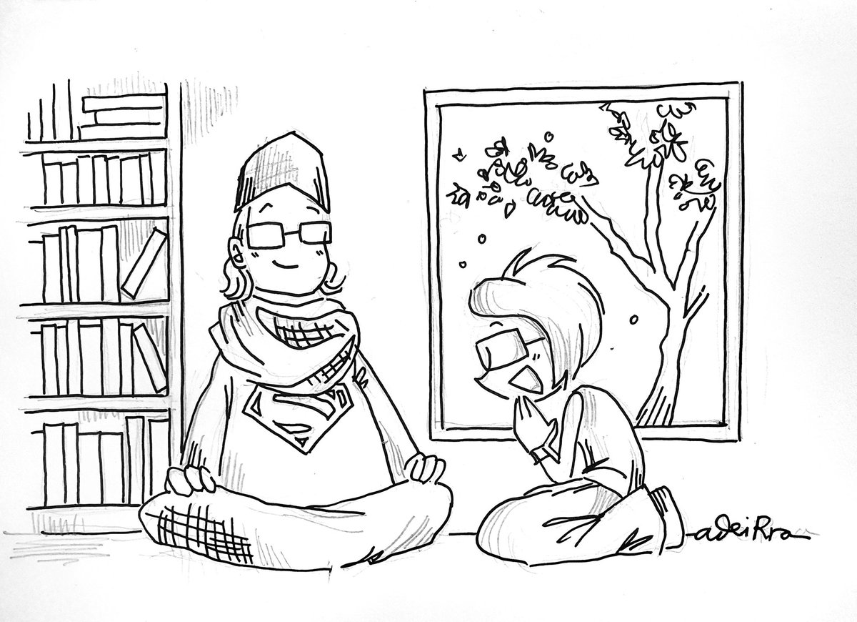 ADAB DI ATAS ILMU
Al-Imam Malik, diriwayatkan belajar ilmu dari 900 Guru.
Beliau berkata,
"Pelajarilah ADAB SEBELUM mempelajari ILMU"

Abdullah bin al-Mubarak berkata,
“Kami BELAJAR ADAB selama 30th, baru kemudian mempelajari ilmu selama 20th”

Kl zaman skrg?
#SalamRambutIjo
🤟🏼🤓