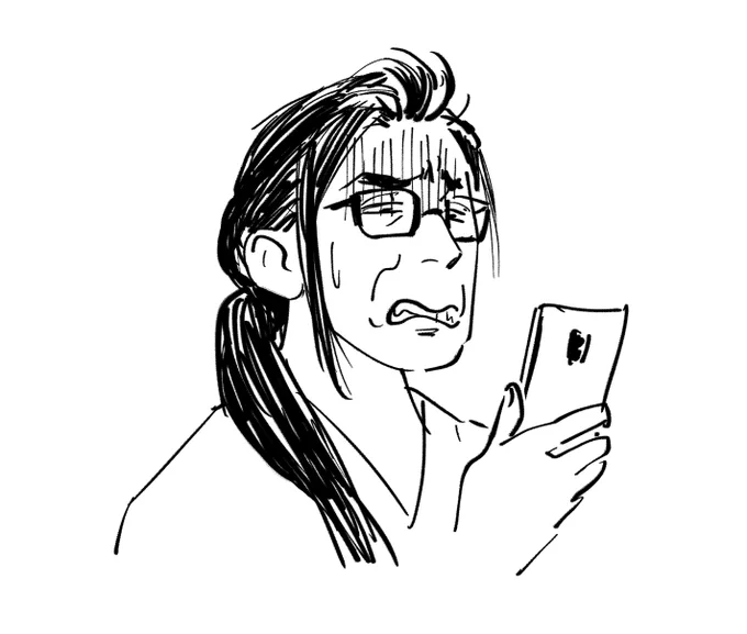 lmfao @pattheflip made such a good face i had to draw it 
