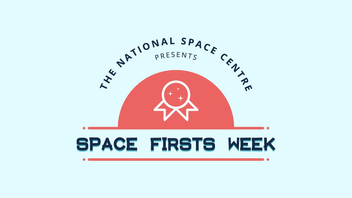 spacecentre's tweet photo. We're celebrating #SpaceFirsts week 🥇

There'll be new space cards to collect, the very first launch of a crew on a commercial spacecraft to the @Space_Station. Discover the other firsts in the history of space with videos, competitions and more. https://t.co/5YvXcNinUf https://t.co/wt2BFTh557