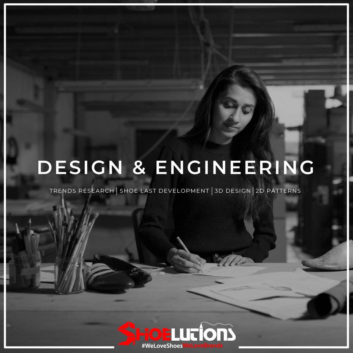 Shoelutions_PT's tweet photo. ** Design & Engineering **
We develop a comprehensive trend research, which gives us tools to design with creativity and with the entire detailed technical component.
#WeloveshoesWelovebrands
#shoelutions #design #engineering #shoelast #2dpatterns #3ddesign
https://t.co/FF0ZdC53mf