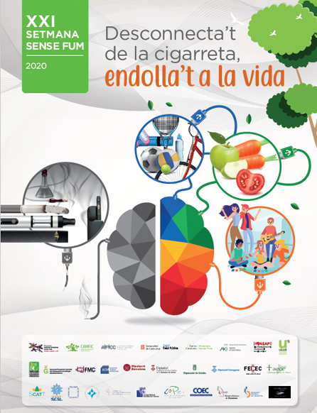 COECoficial's tweet photo. 🔌  Amb el lema "Desconnecta't de la cigarreta, endolla't a la vida", avui comença la XXI Setmana sense Fum. #ssfcat20
Informació i materials per a compartir 👉  https://t.co/78ZkdRcypU https://t.co/xey1Z2JdUB