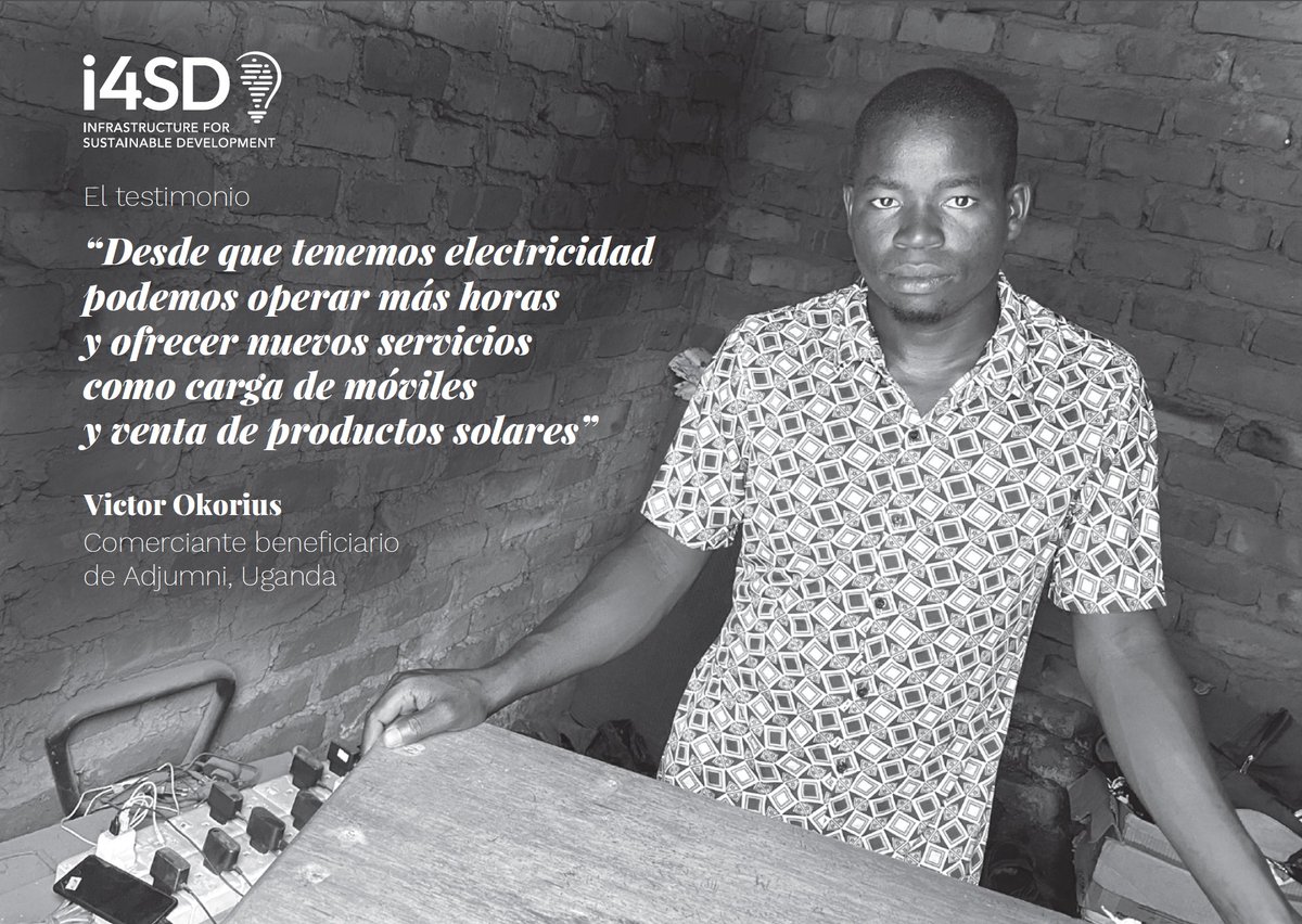 OpenValueFound's tweet photo. ¿Sabías que en 2019 destinamos 150.000 euros a proyectos sociales dirigidos a apoyar el acceso a la #energía?

En la foto, Victor Okorius, comerciante ugandés y beneficiario de @i4sdglobal, un #proyectoOVF que puedes conocer mejor aquí: https://t.co/PwrIXlUbVV https://t.co/xn4rey1PcL