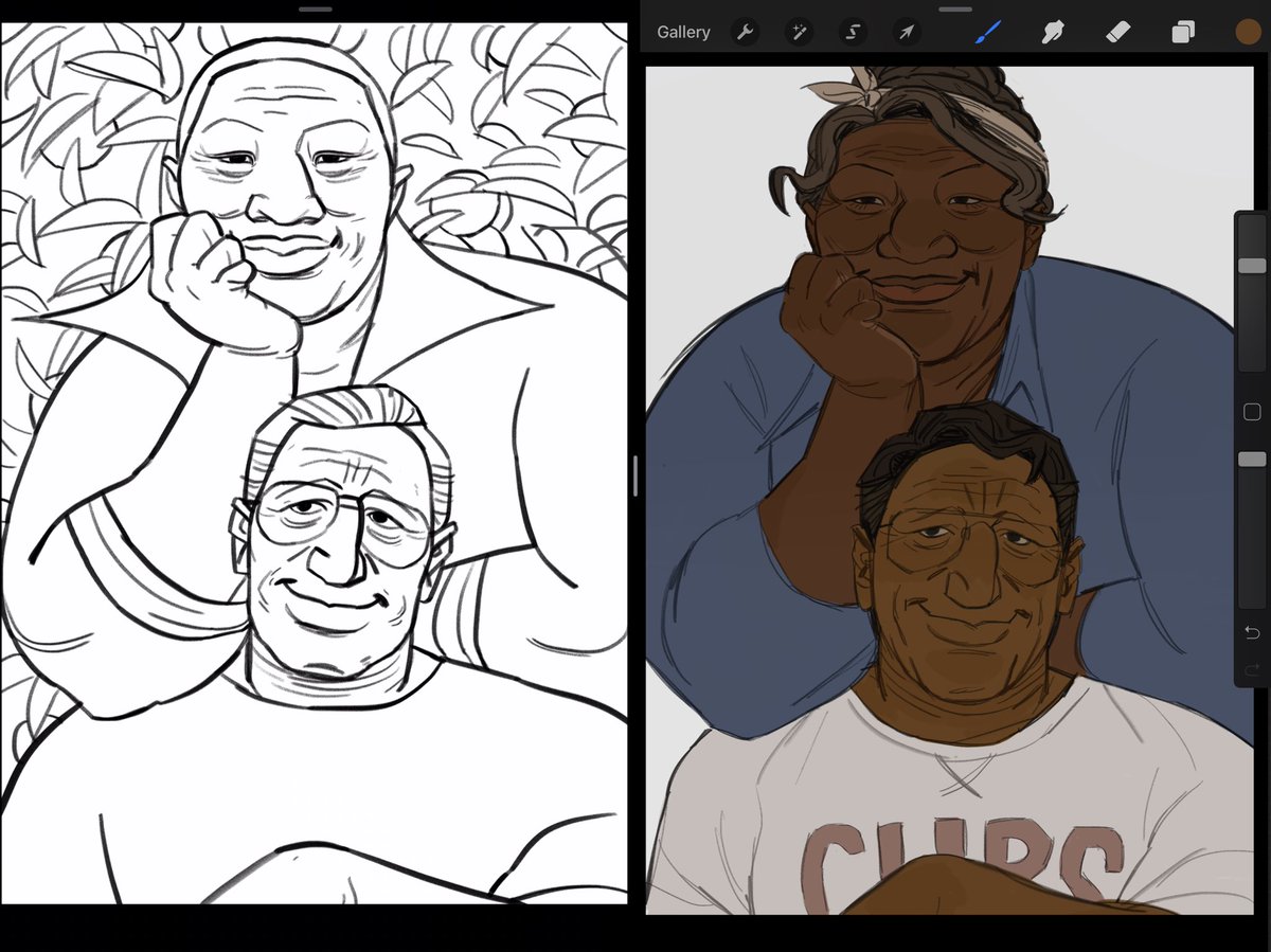 unable to ever resist a redraw yall ? 