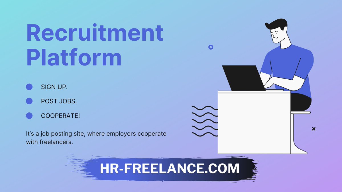 _FreeHR_'s tweet photo. Use the services of HR freelancers
https://t.co/cCSGHFPWBq

* More than 2000 recruiters
* Free use of the site

Sign up. Post jobs. Cooperate! https://t.co/Q2Mwpof6kk