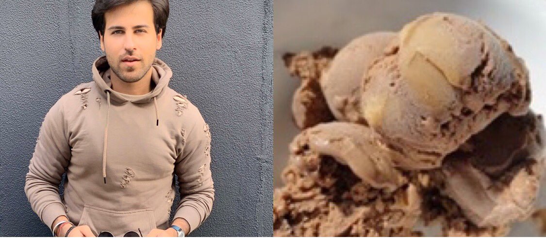 Chocolate & Peanut Butter ice cream looks so yummmmy!!! #RitvikArora