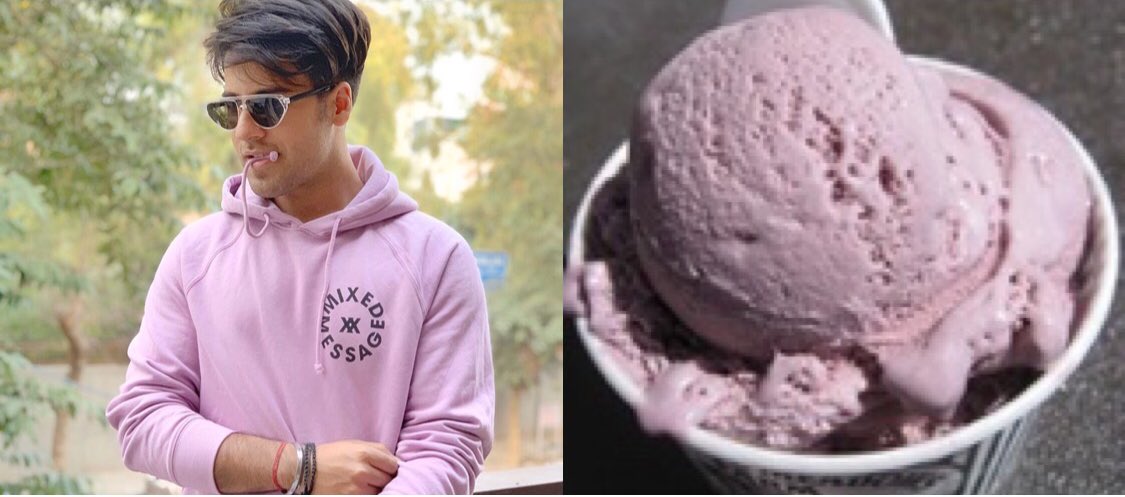 This Raspberry current ice cream looks so amazing isn’t??!! #RitvikArora