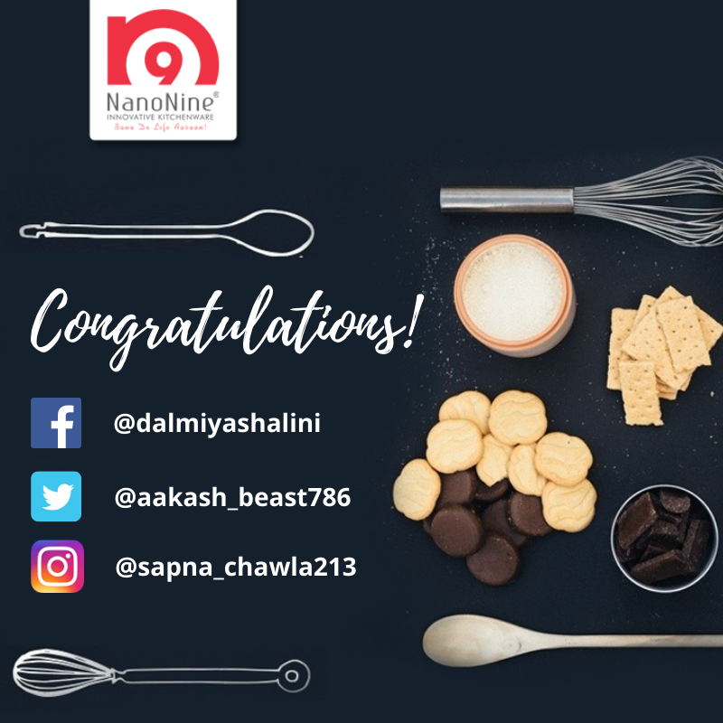 NanoNineOnline's tweet photo. Congratulations to all Winners.

Please inbox us your contact details.
To others, stay tuned for more such contests, you could be next!

#NanoNine #Winners #StayTuned #FollowUs #WinnerAnnouncement #Share #Tag #ContestWinners #Crossword #Contest #Giveaway #Challenge #ContestEnded https://t.co/8UDFm0U5Bj