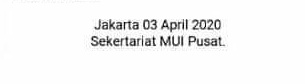 ABIS NAMA KOTA KASI KOMA DULU LAH BARU TANGGAL. Yaelah cuy.Jakarta, 3 April 2020Gitu yg bener.Lagian harusnya tanggal di pojok kanan atas, bukan dibawah.