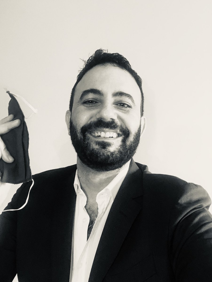 Back to the office ...and for sure, with my mask !