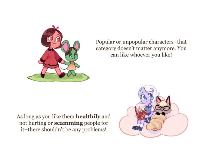 TO AC FANDOM &amp; ALL FANDOMS IN GENERAL: Remember these characters are made to entertain people. Not made to be taken seriously to the point you're hurting each other. ? READ!!! 