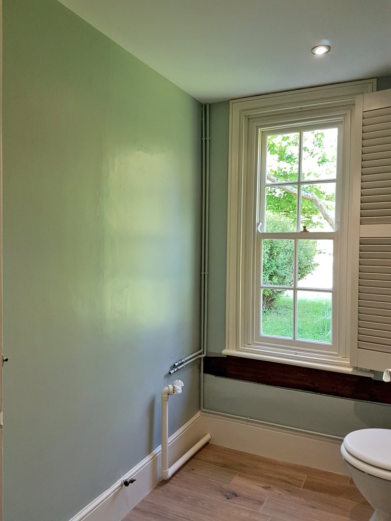 sayersdecor's tweet photo. Before &amp; after #Stisted #Essex #Plastering #Painting #Painter and #Decorator @CrownTradePaint &amp; @DTPaintExpert paints used. https://t.co/7PONpDRgqE