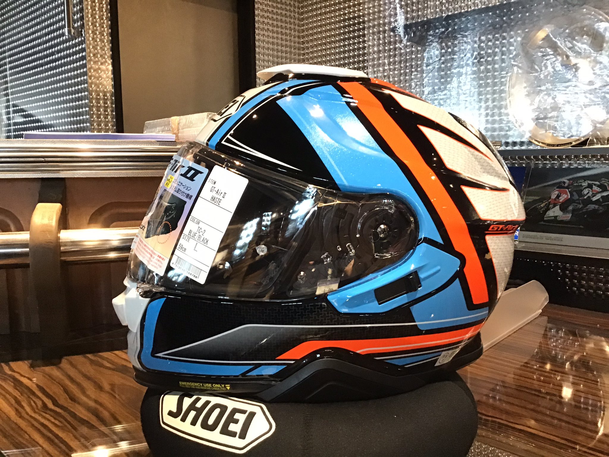 SHOEI GT-AIR2 HASTE サイズL(Chong Aik International Pte Ltd SHOEI GT-AIR2 HASTE サイズL(Chong Aik International Pte Ltd