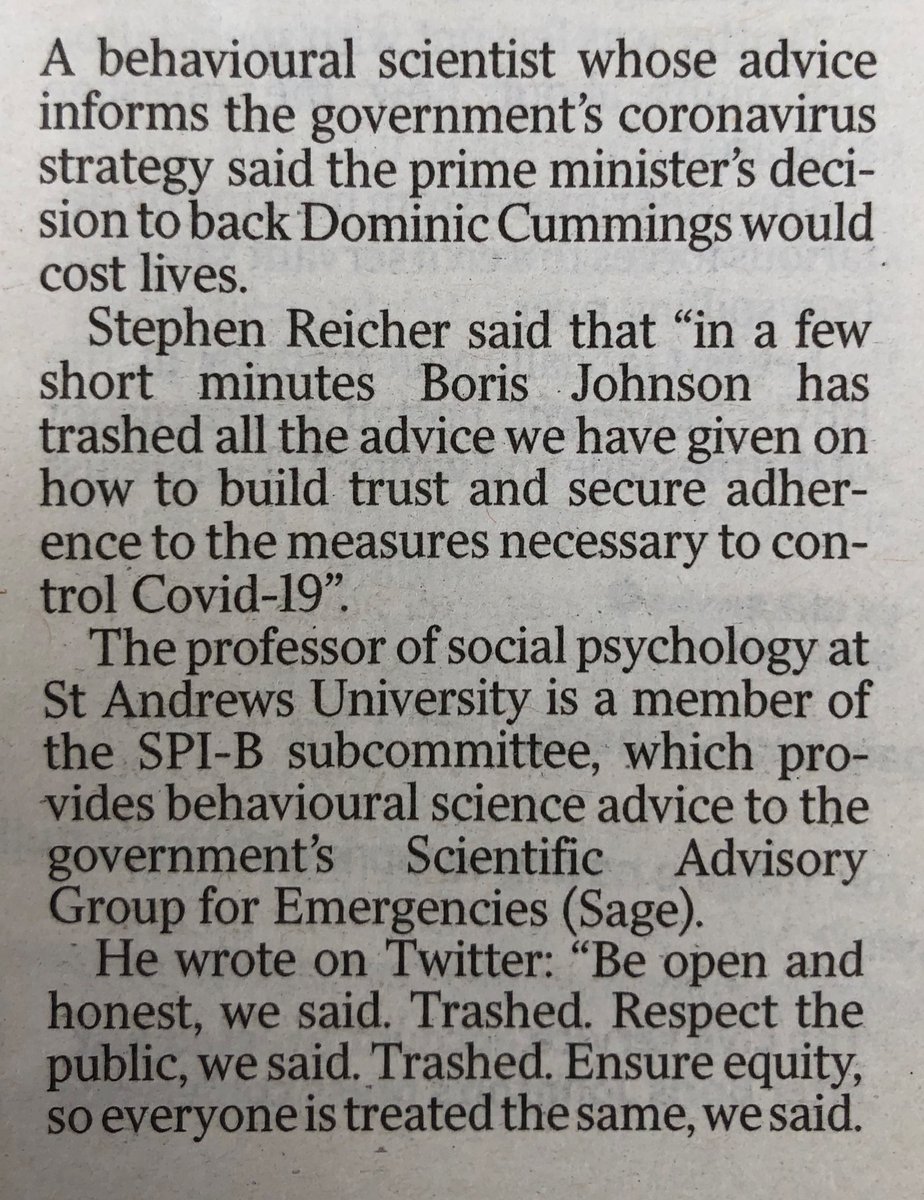 PickardJE's tweet photo. strong words from one of Number 10’s own scientific advisers https://t.co/my1k5U3C86