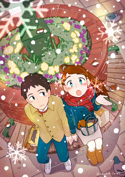 これはこの子が好きすぎてたまらないと思っている男性の絵です? 