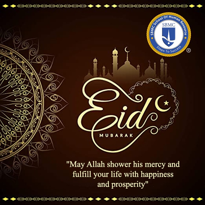 HrSbmc's tweet photo. “Whoever desires to meet his Lord, he should do good deeds and not associate anyone in the worship of his Lord” (The Holy Quran 18:110)

May the blessings of Allah be with you and your family forever and always. SBMC School of Human Resource wishes you Eid Mubarak! https://t.co/OGdtGpwOeK