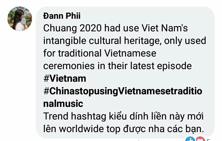 sun_sunb's tweet photo. #ChinaStopUsingVietnamTraditionalMusic 
#HoangSaTruongSabelongtoVietNam 
#CHUANG2020 https://t.co/6yOT2Zj08Q