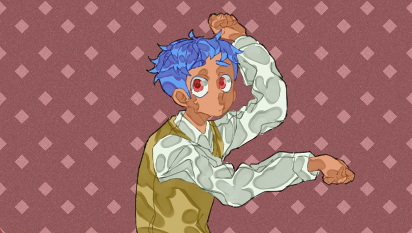 croisseant2's tweet image. Keep Your Hands Off~!

#TrashTrio
#oldart