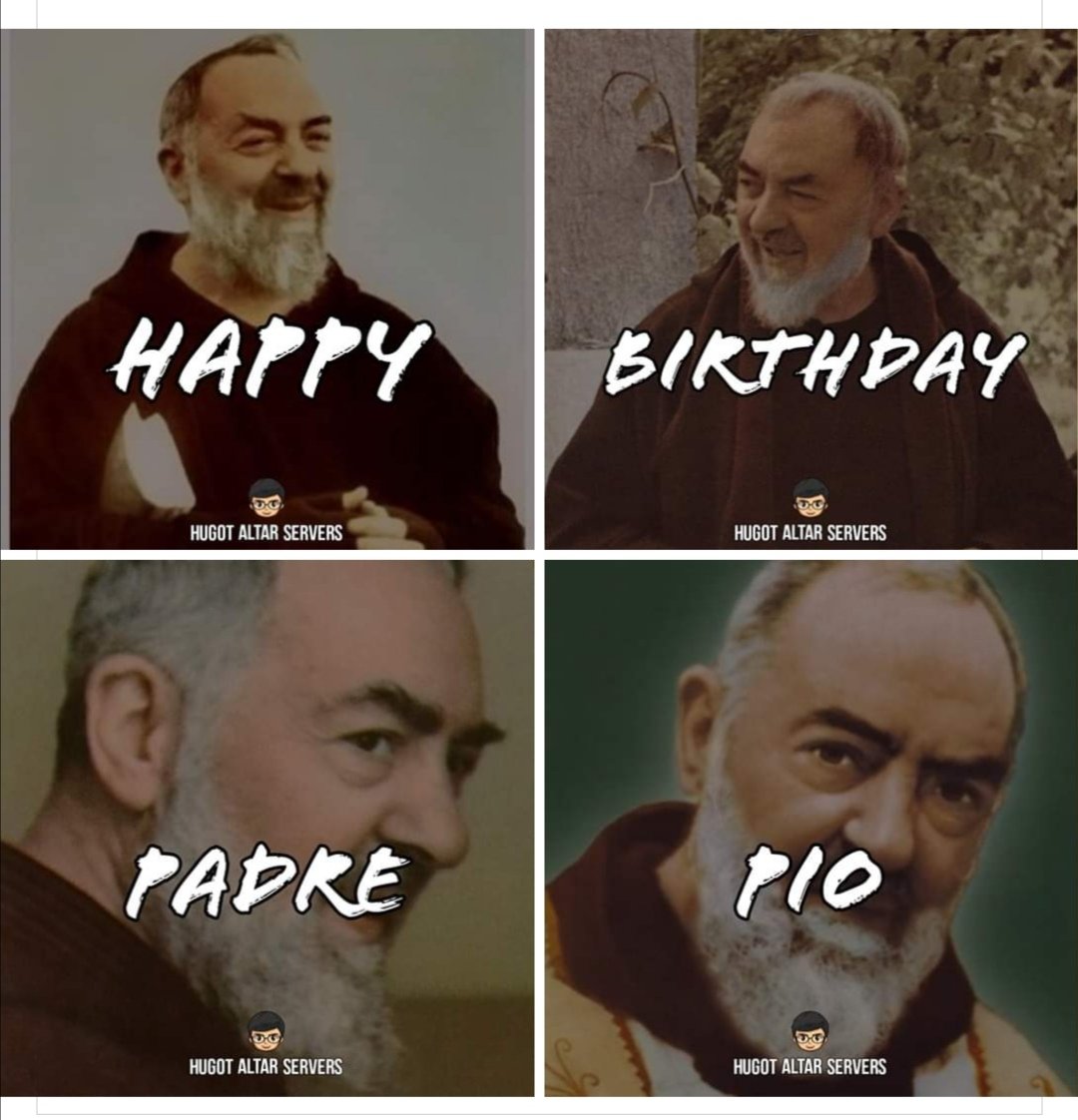 enahgirl's tweet image. Happy 133rd Birthday PADRE PIO
#hearourprayers

Photo not mine.
Credits to the owner.