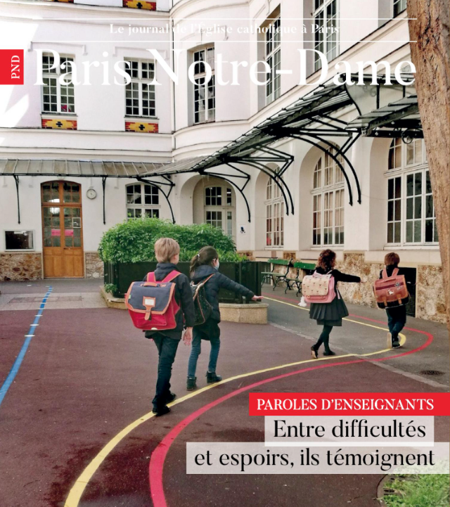 UrogecIDF's tweet photo. "J'aimerais que l'école soit ce lieu dans lequel on pense ce qui n'a pas encore été pensé. Parce que sans créativité, il n'y a pas de découvertes. Pas de savoirs. Pas d'école" Jean-François Canteneur (directeur @EnsCathoParis) interviewé dans #PND https://t.co/aT9bxg5cFW https://t.co/IR4Ll6QB5T