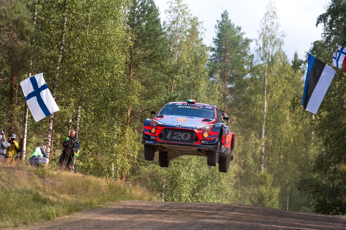 Craig_Breen's tweet photo. Glad to be back in the i20 WRC with @HMSGOfficial for @RallyFinland!😁 Obviously we are all anticipating the safe running of the rally, me and @paulnagle1 really can’t wait to get back in the car again! https://t.co/lxA2IHB1sM