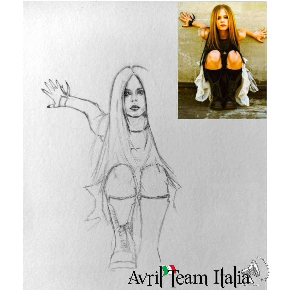 AvrilTeamItalia's tweet photo. 🔥Art in Work🌱 @AvrilLavigne
Thank you @ilbebe88
#avrillavigne #avril #lavigne #avrilramonalavigne #littleblackstar #lbs #blackstar #littleblackstars #avrilfans #avrillavignefan #avrillavignefans #avrillavigneforever #avrilforever #jfcavrillavigne https://t.co/gDu9q9WlAs