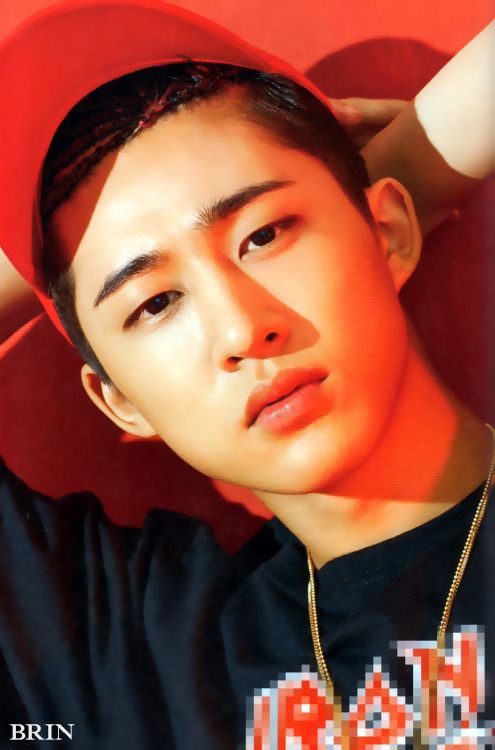 a thread of hanbin but he gets older as you keep scrolling—