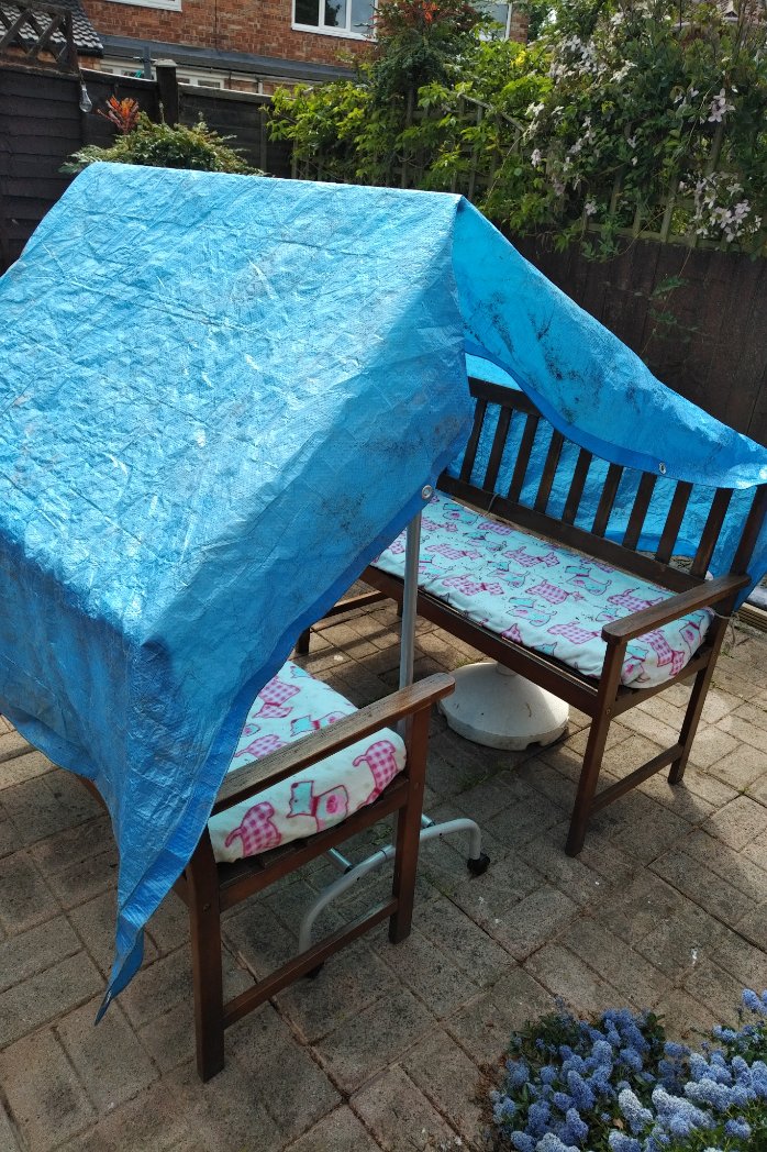 Jo_Fryett's tweet photo. Thankfully my Dad knows a thing or 2 about building a warm place to sleep! I not aware that he's ever been homeless. But I feel he may have had to build my sister and I a few dens whilst growing up! #countdown #stayathomesleepout #supportifyoucan https://t.co/OWKiADA7EZ