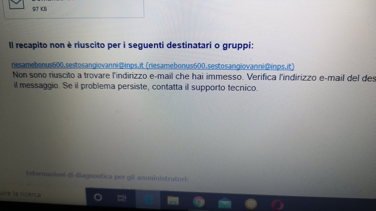 CassyFed's tweet photo. @INPS_it @Enozioni Il tasto per allegare i documenti non funziona e la mail inserendo sesto San Giovanni torna indietro. Cosa devo fare??? @INPS_it https://t.co/ePxRxkrltY
