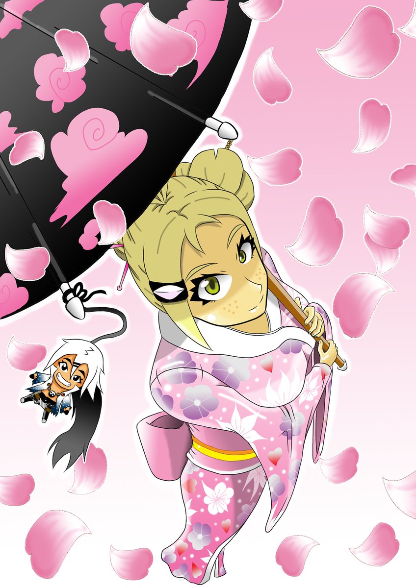 KipponDream's tweet photo. Un beau soleil pour commencer cette semaine !
Voici Reïca de PAÏN ! 
(illustration de Smaiky pour la couverture du #KD21) https://t.co/jwj54CIq7D