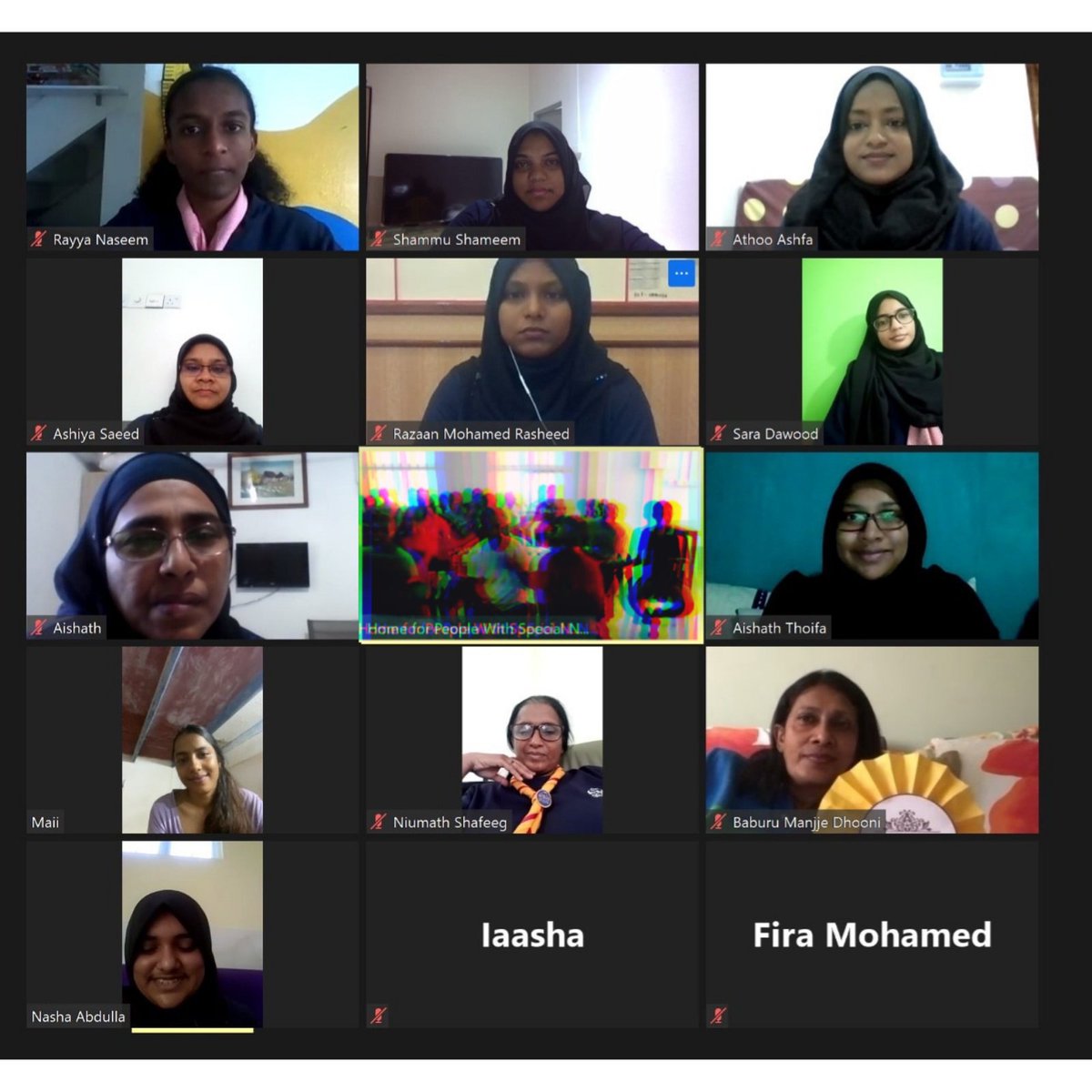 YLsofMaleBranch's tweet photo. Our Annual Eid Project is on the go! Though we are unable to visit the Guraidhoo Home for People with Special Needs and Elderly this time, we've conducted this virtually!
#YLsOfMGGA
#YLsMaleBranch
#GirlGuidesMv
#WAGGGS
#GuraidhooTrip
#EidProject
@wagggsworld https://t.co/f9qfxKR8zU