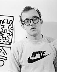 Keith Haring, 1958-1990, started off as a graffiti artist in New York using unused advertising panels in the subway and walls of buildings as his canvas. He then went on to exhibit in 'proper' art galleries. He used simple bold images and solid blocks of colour in his work.