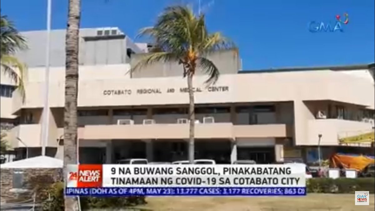 AlvinLois's tweet photo. This was reported yesterday. Keep safe Cotabato City and nearby municipalities. Keep safe frontliners. Keep safe everyone. 😷
#StayHomeToSaveLives 👊 https://t.co/MCUddLZM6T