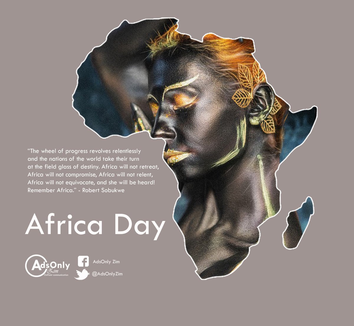AdsOnlyZim's tweet photo. Celebrating Africa's uniqueness. #AfricaDay https://t.co/70jPvYOo2z