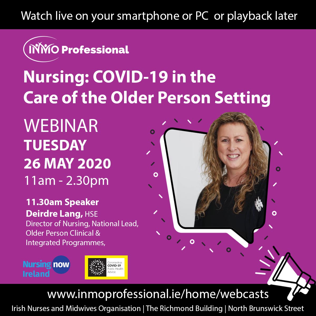 deirdrelanglang's tweet photo. Looking forward to discussing the science and art of gerontological nursing in the COVID-19 pandemic and to sharing the stage with some amazing gerontological nurse leaders https://t.co/IVSP2ZGJv2