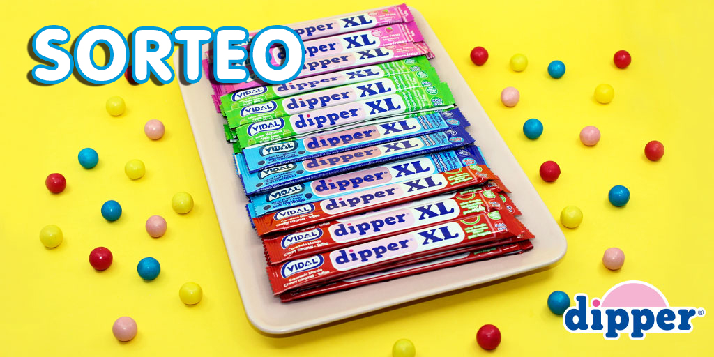 Vidal_Golosinas's tweet photo. ✨SORTEO #SORTEODIPPERXL✨
 ⠀
¡Dipper XL es una revolución y lo sabéis! Por eso, hoy ponemos en juego 1 PACK 😎Participar es muy fácil:

❤ RT
❤ Seguirnos 

¡Suerte! ☘️🍀

* El sorteo estará activo en territorio español hasta el 27/05/2020 a las 11:00 (hora peninsular). https://t.co/KVj89OEHP3