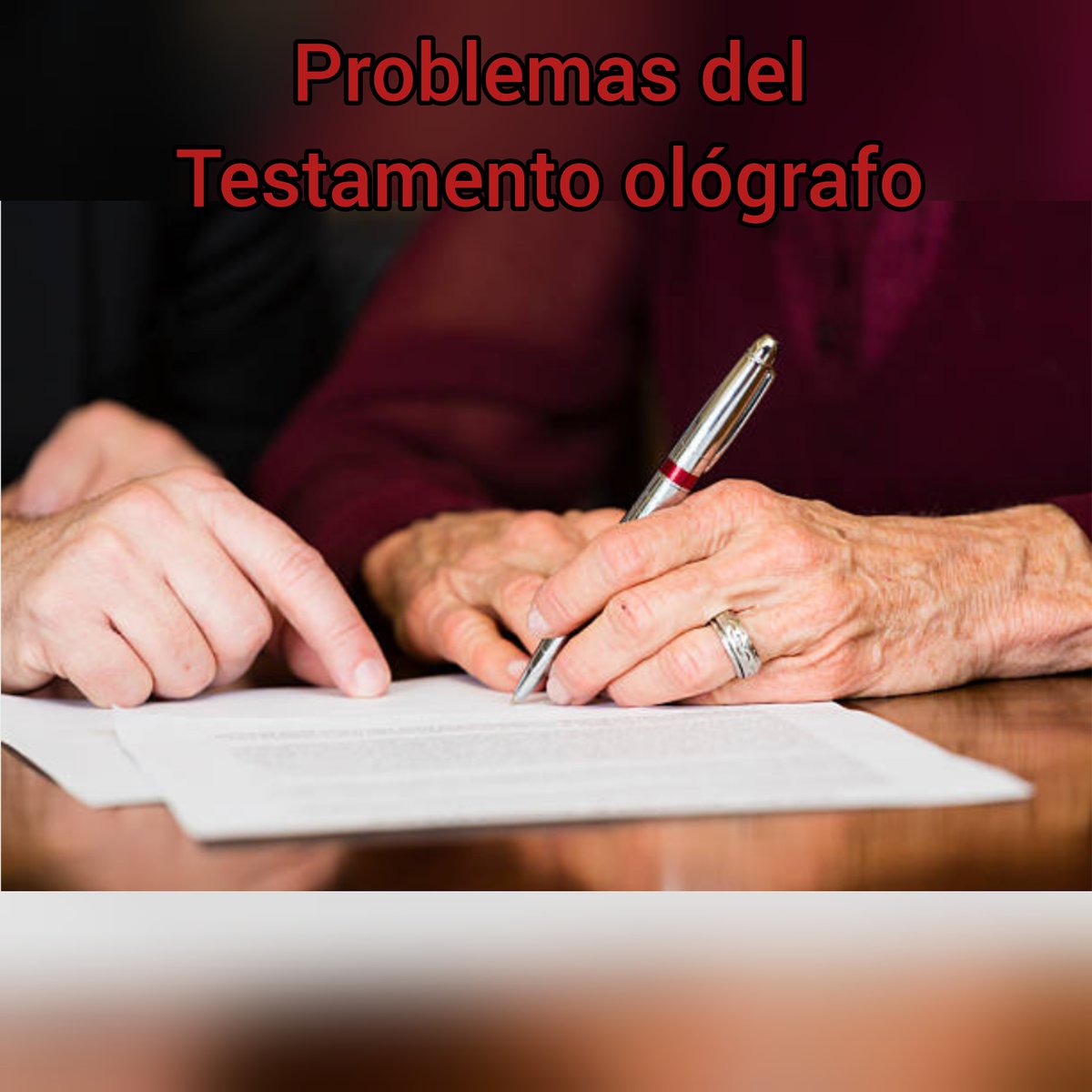 ¡Muy buenos días! Hoy en nuestro #LunesLegal os traemos dos interesantes artículos sobre qué es el testamento ológrafo, y qué problemas podemos encontrarnos con él.
Podéis consultar ambos artículos en nuestras páginas de Instagram y Facebook
¡Esperamos que os gusten!
#horizontal