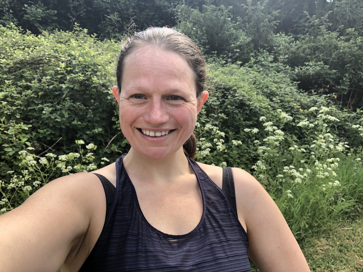 KatGoulder's tweet photo. Rehab run #4: knee flared up after Run 3 so dropped the pace to stick at 2:1 min run/ walk.  Much more comfortable running and knee felt fine (although calf felt a bit tight). #Run4MS https://t.co/yQiB7zDkwT