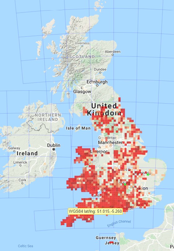 Doing some speculative thinking about ancient grasslands and looking at the distribution of some possible indicators and I see Betony, Great Burnet, Saw-wort, and Pepper-saxifrage don't go more north than (roughly) Hadrian's Wall and so wondered if they were already present 1/2