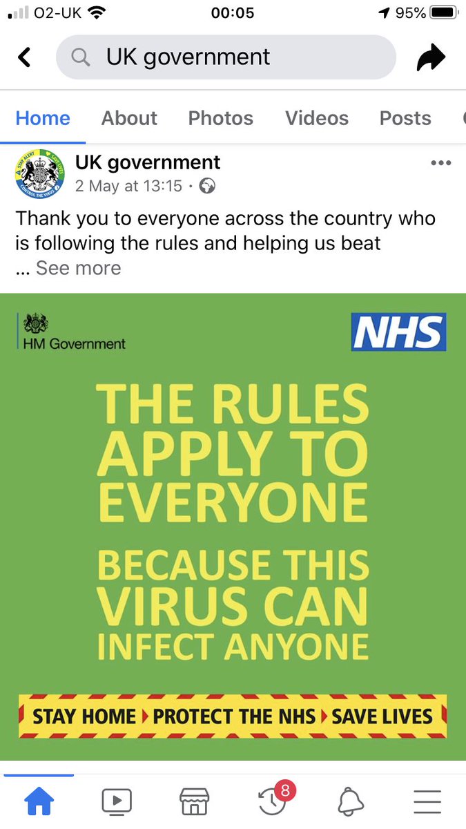 hlrapley's tweet photo. How can anyone including the PM defend Dominic Cummings when they made the rules about lockdown clear in their ad campaigns and he clearly broke those rules #sackcummings #borisjohnson #dominiccummings #discraceful https://t.co/UfAUk5wUgH