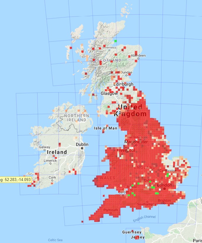 Doing some speculative thinking about ancient grasslands and looking at the distribution of some possible indicators and I see Betony, Great Burnet, Saw-wort, and Pepper-saxifrage don't go more north than (roughly) Hadrian's Wall and so wondered if they were already present 1/2