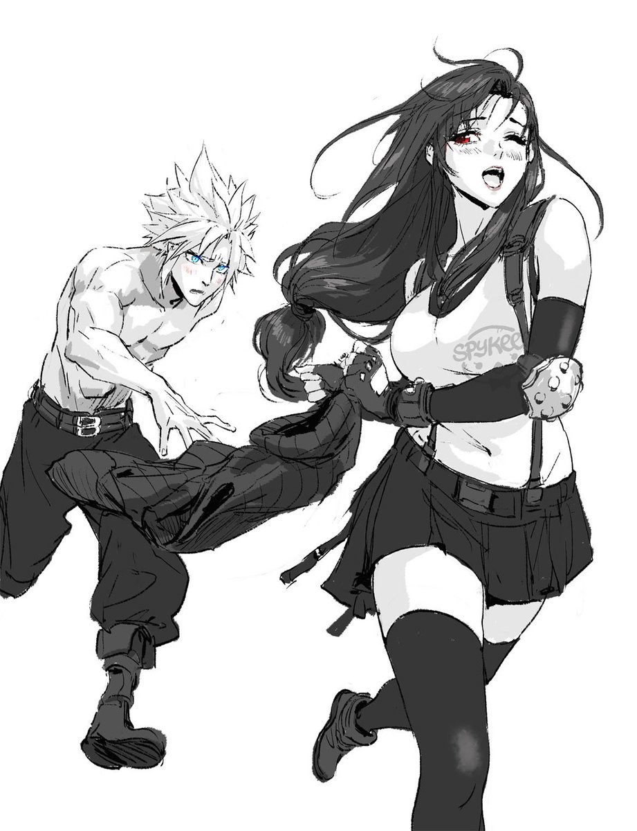 Personally, I wouldn't mind Tifa taking my clothes.I stan a kween.Comm...