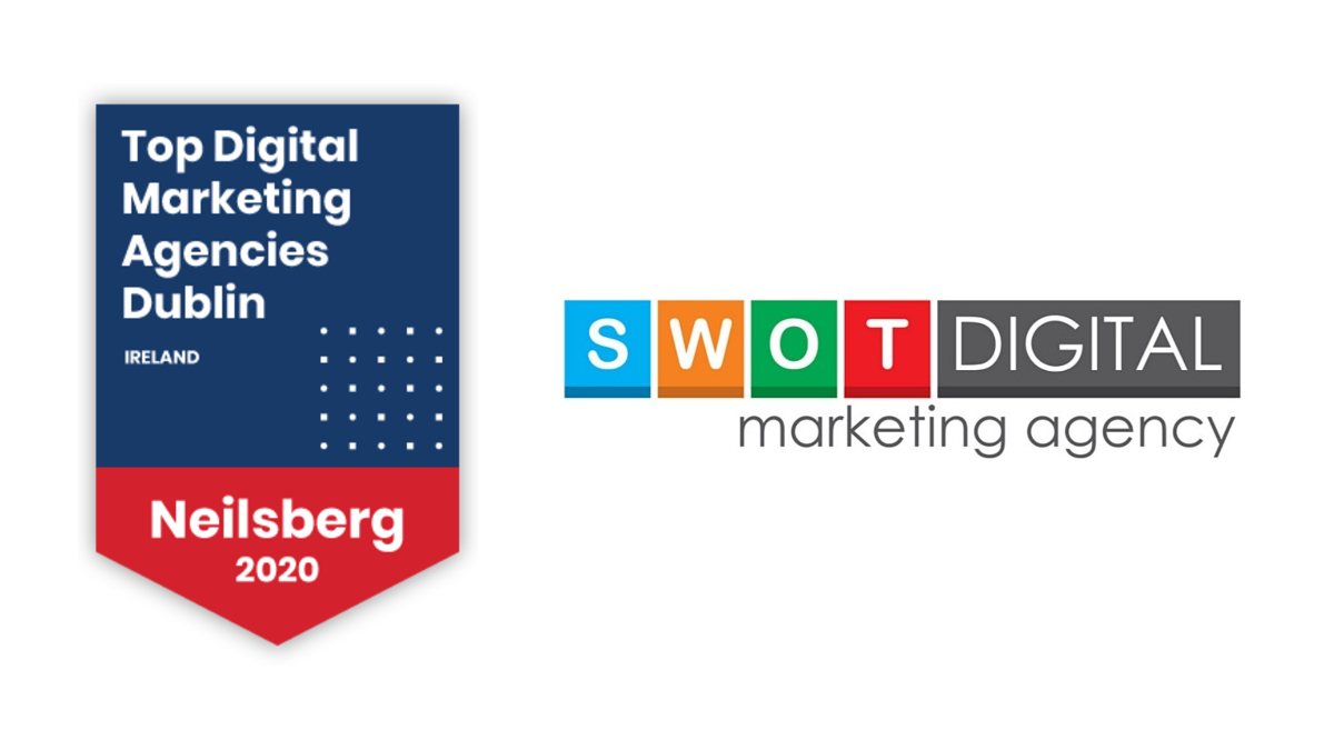 SWOTDigital's tweet photo. SWOT Digital has been featured as one of the #TopDigitalMarketingAgencies in Dublin on Neilsberg’s platform.
A special thank you to Neilsberg for this recognition and to our wonderful clients for choosing to work with SWOT Digital Marketing Agency! https://t.co/KoW7BmhabE https://t.co/T7V0ZpbfKE