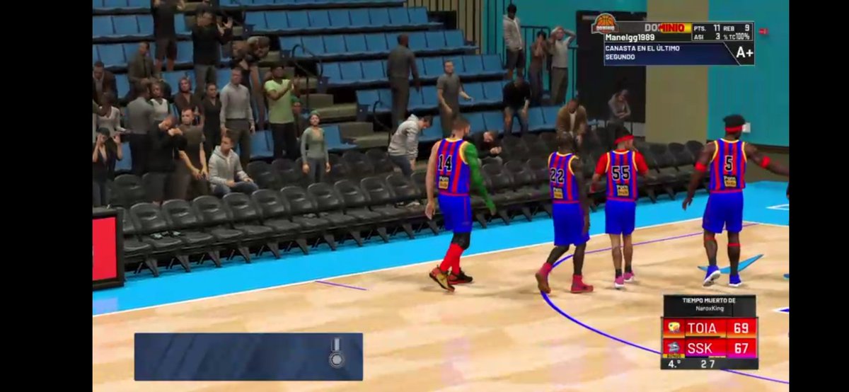Segundo partido de la noche de ayer de nuestro equipo vs @Sharks_ESP_2K y 2a victoria! 69-67 en un partido muy igualado que pudo caer por cualquiera de los dos lados. Esta semana hacemos otro!