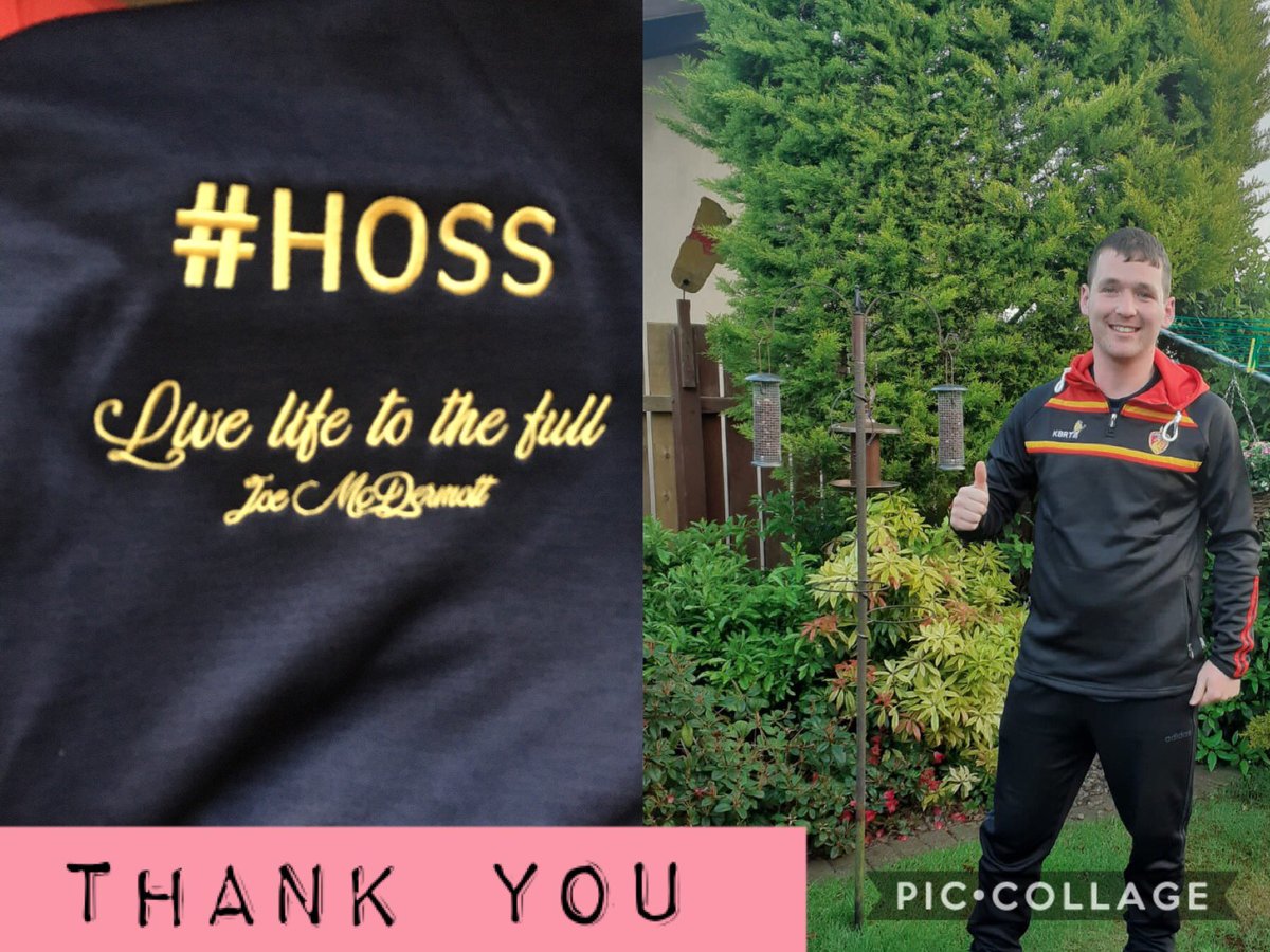 DOCSPORT3's tweet image. Delighted to receive my new hoodie dedicated in memory of the late Joseph McDermott (HOSS) 

A great way to remember a legend!!! 

#HOSS 🕊 ❤️💛 #DOCSPORT @KBRT2013 @mfc_sports